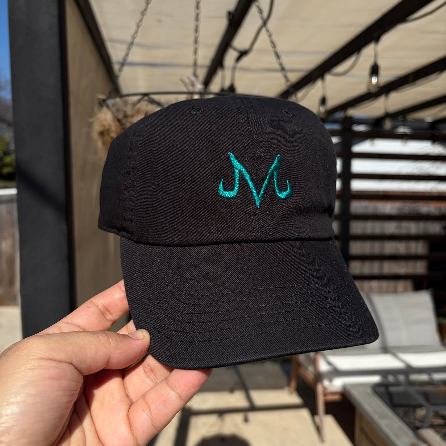 Majin Hat (Black/Dark Green)