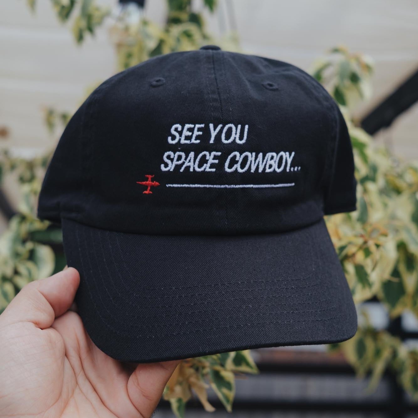 See You Space Cowboy Anime Embroidered Hat