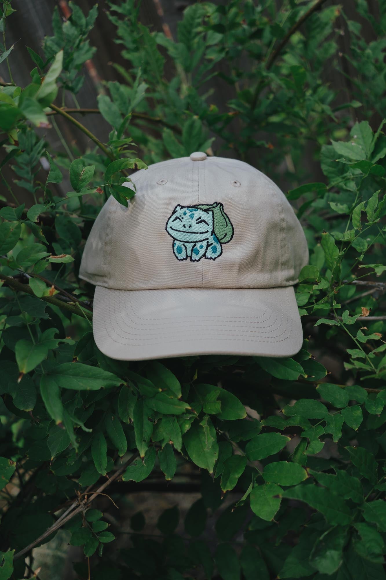Bulbasaur Anime Embroidered Hat