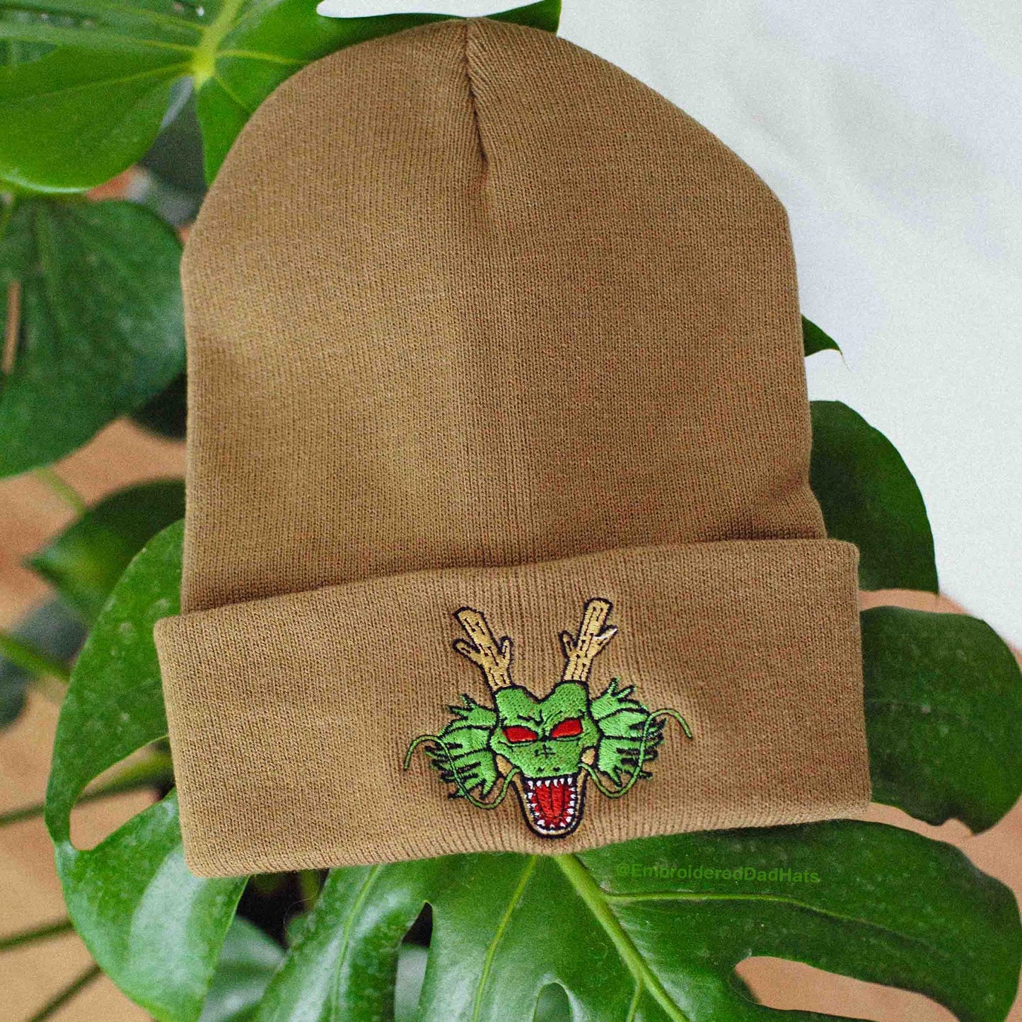 Dragon Anime Embroidered Beanie