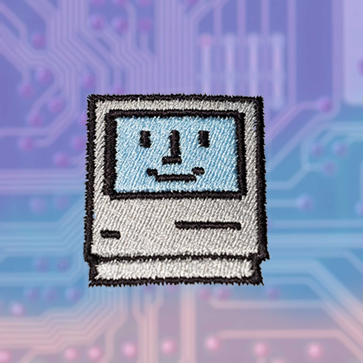 Macintosh Classic II Retro Computer Embroidered Patch