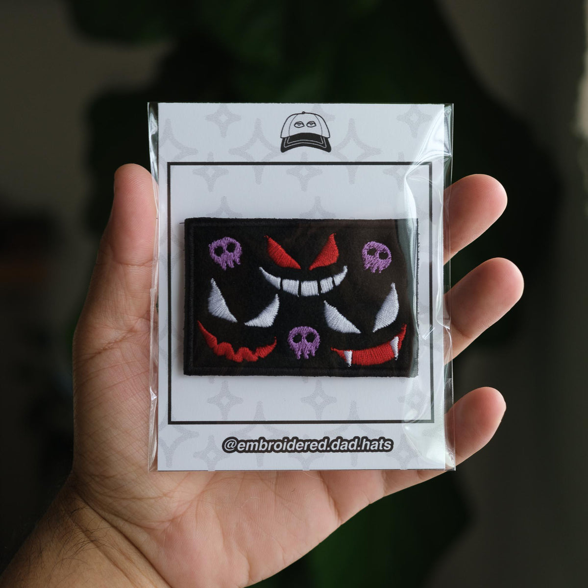 Ghost Type Town Anime Embroidered Patch