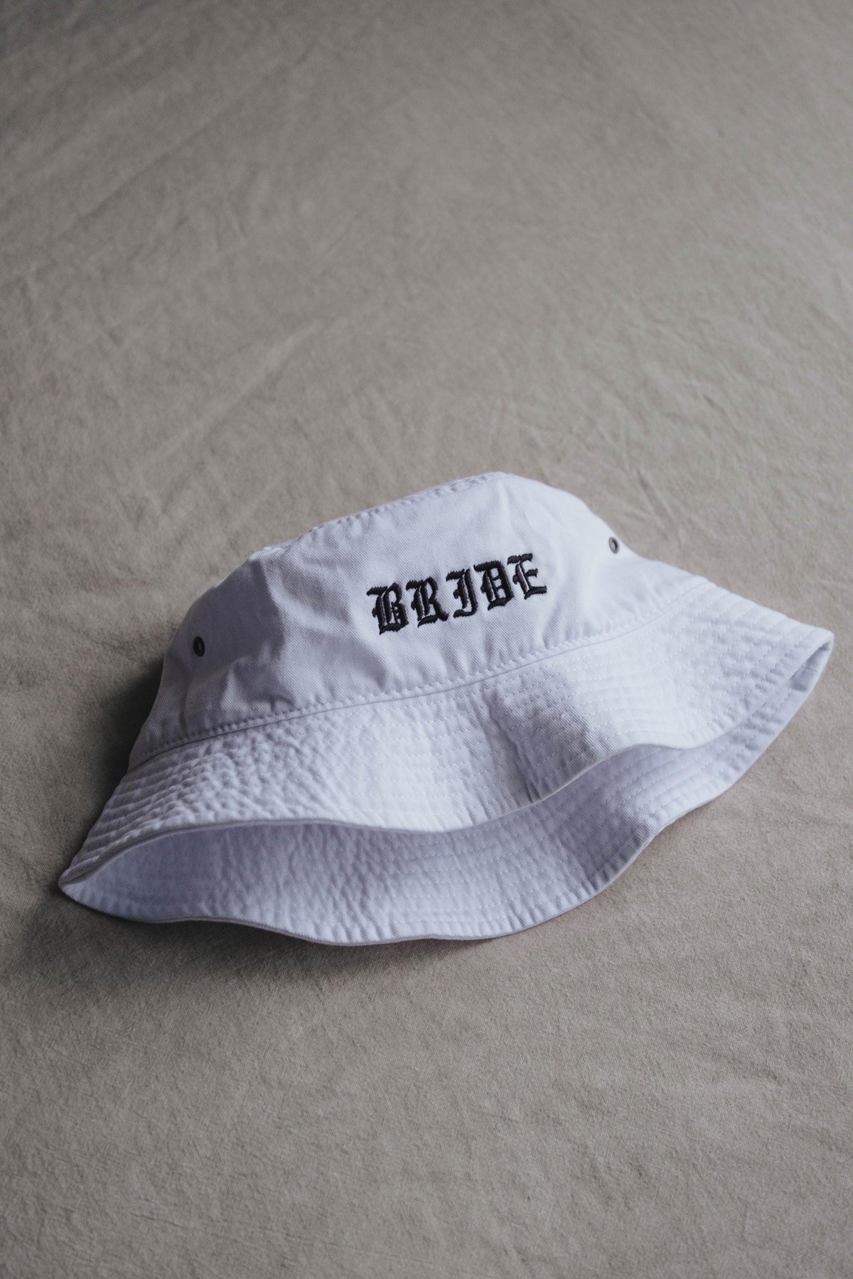 Custom Text Embroidered Bucket Hat