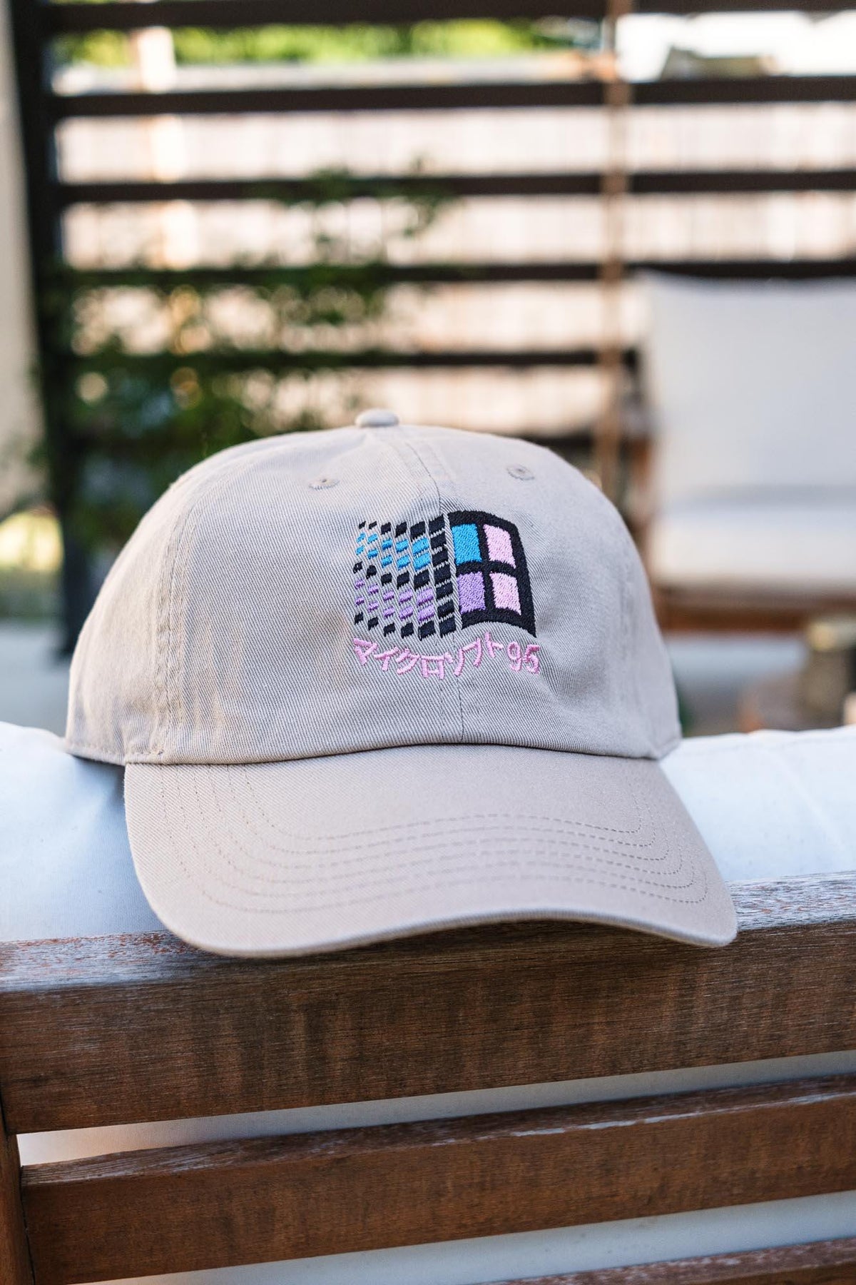 Windows 95 Vaporwave Retro Embroidered Hat