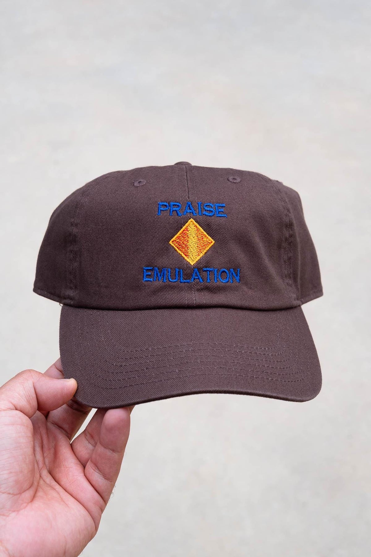 Praise Emulation Retro Gaming Embroidered Dad Hat
