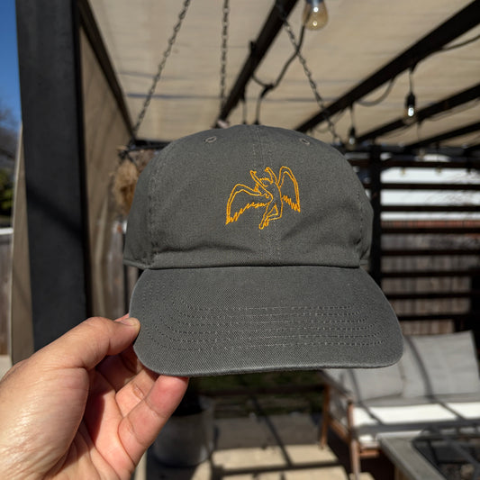 Led Zep Hat (Olive/Gold)