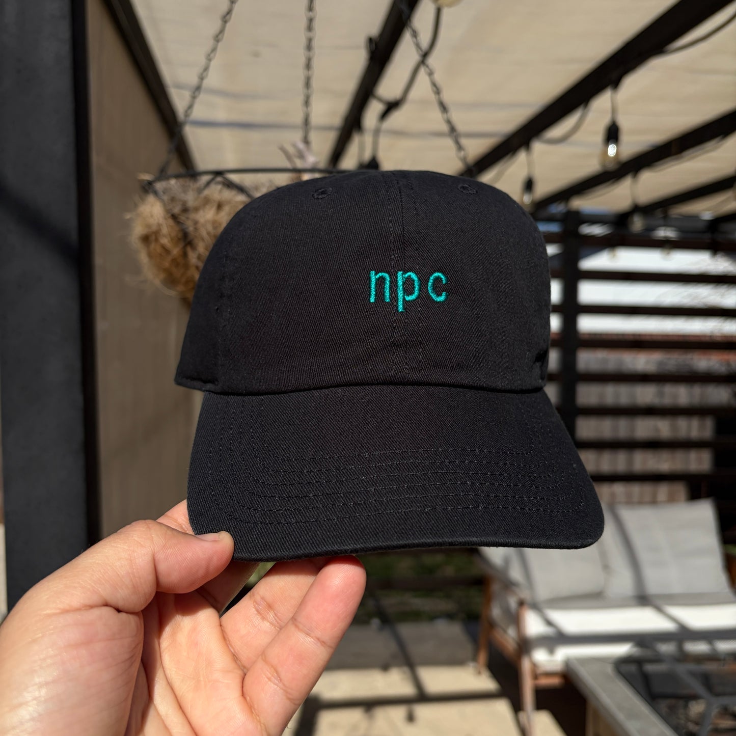 NPC Hat (Black/Dark Green)