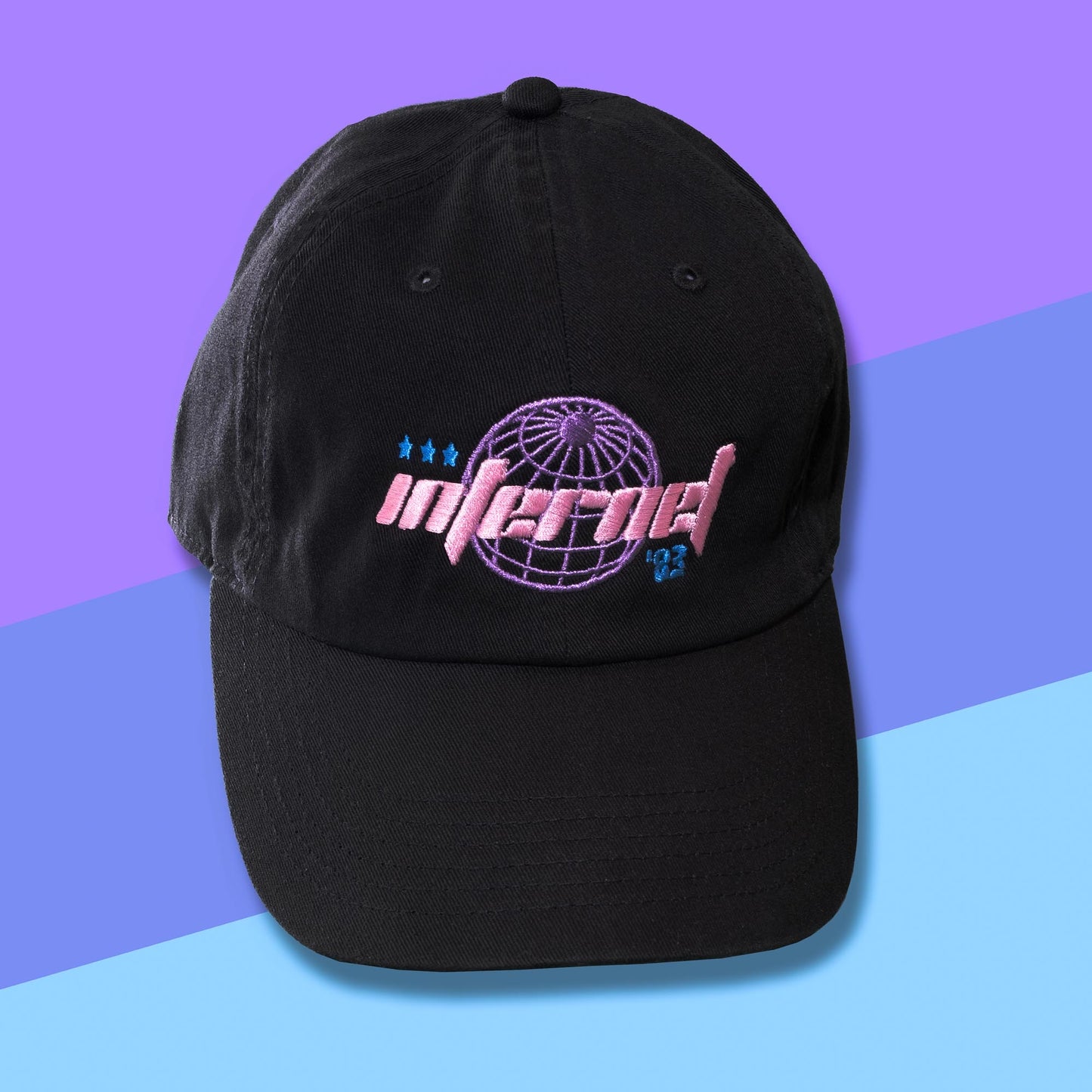 Internet Vaporwave Retro Embroidered Hat