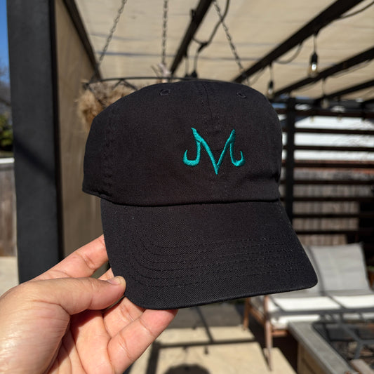 Majin Hat (Black/Dark Green)