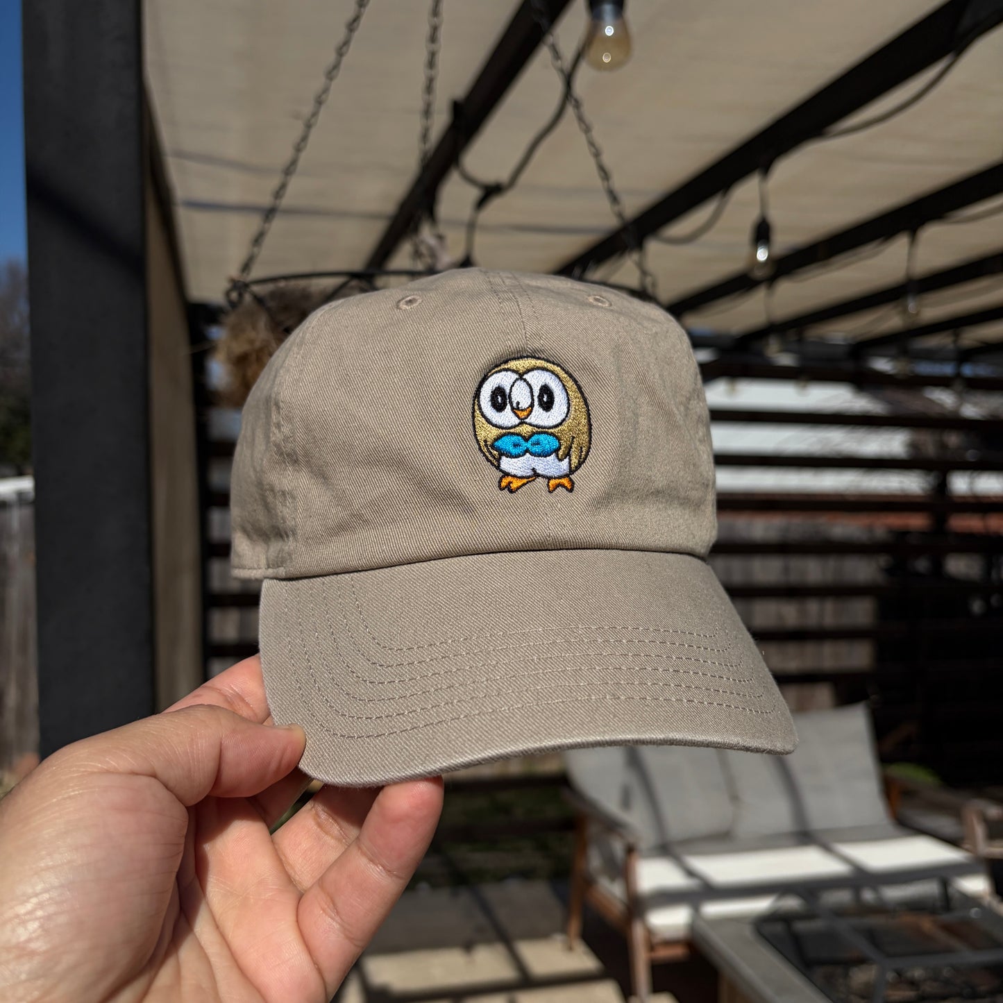 Rowlet Hat (Beige)