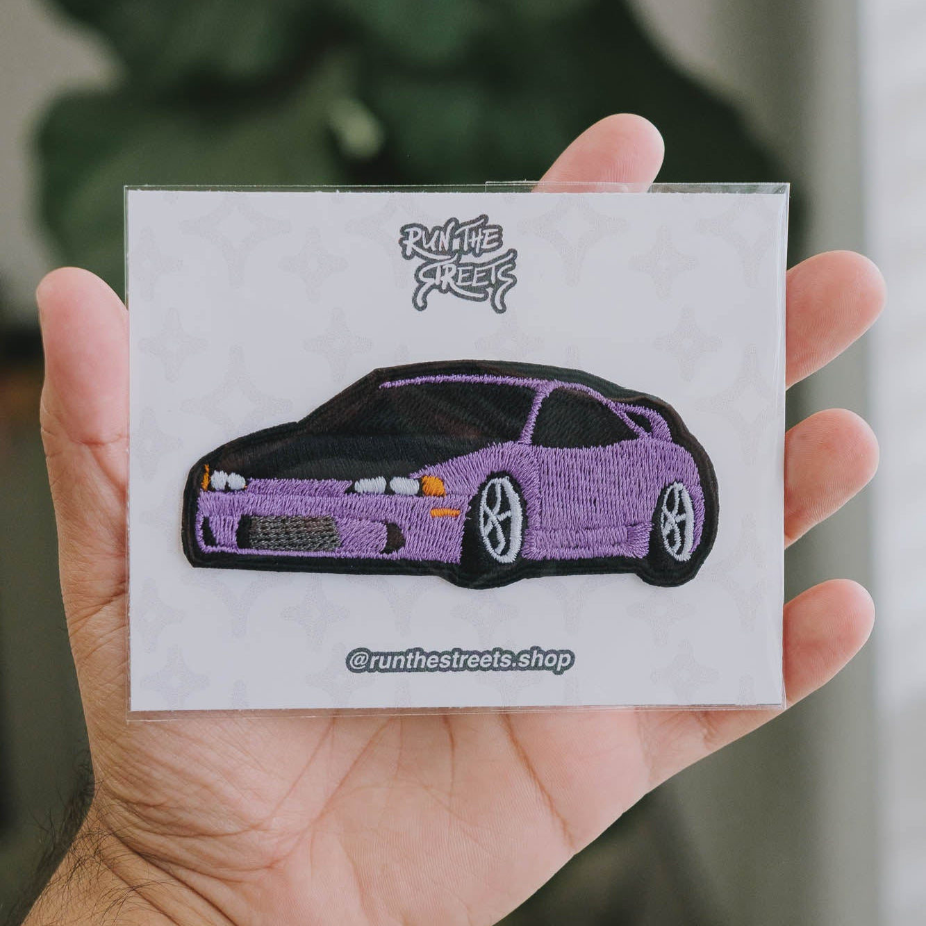 Custom Car Embroidered Patch