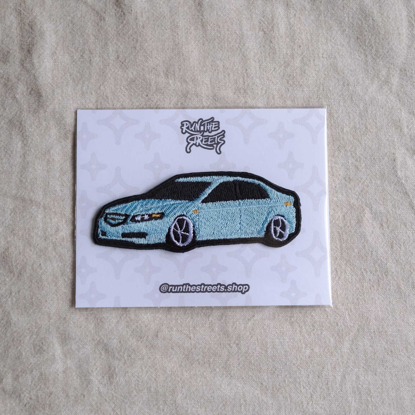 Custom Car Embroidered Patch