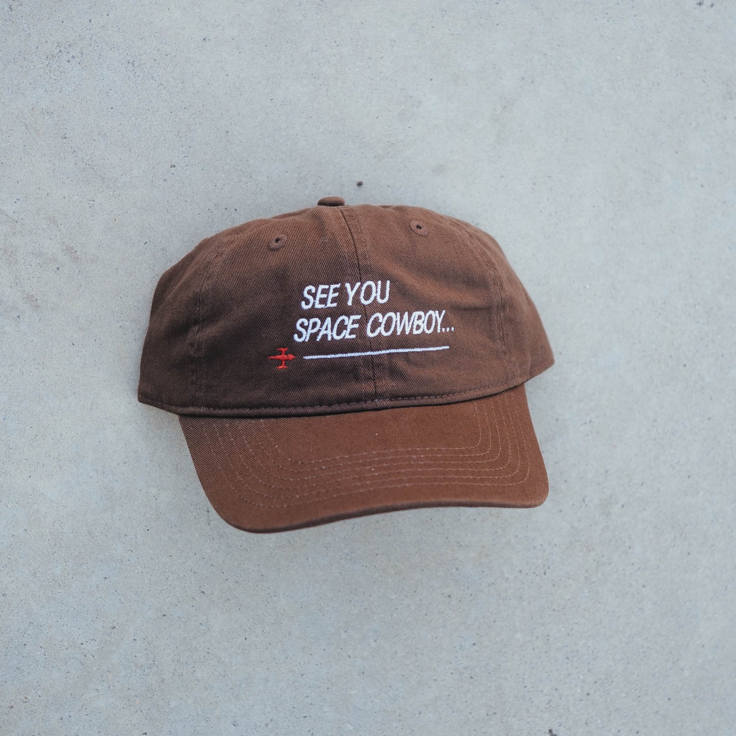 See You Space Cowboy Anime Embroidered Hat