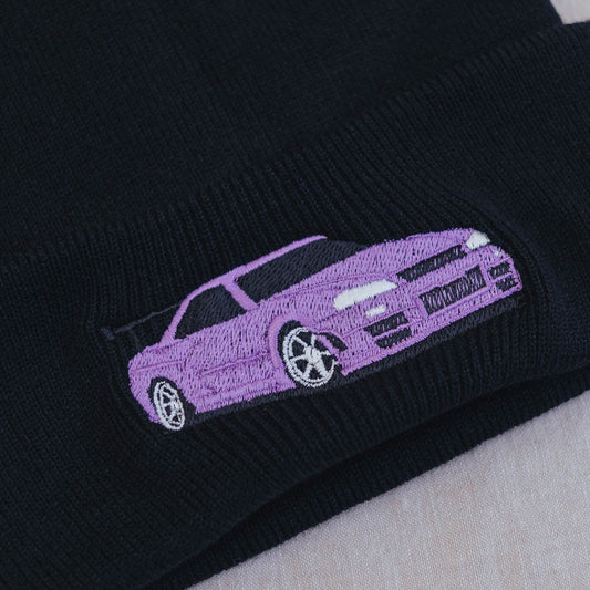 Nissan Skyline R34 JDM Car Embroidered Beanie