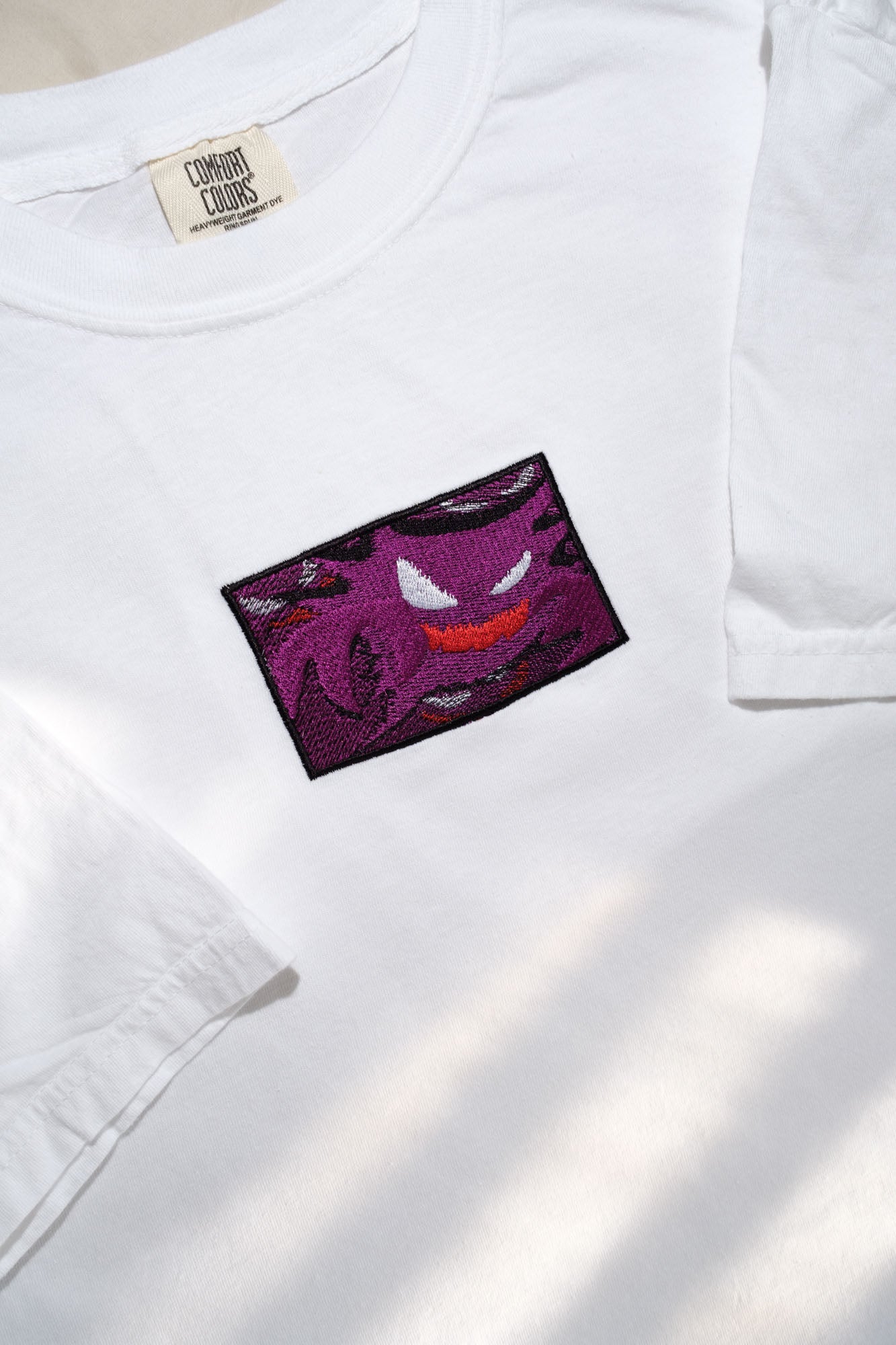 Haunter Ghost Type Embroidered T-Shirt