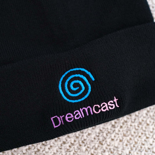Dreamcast Vaporwave Retro Embroidered Beanie