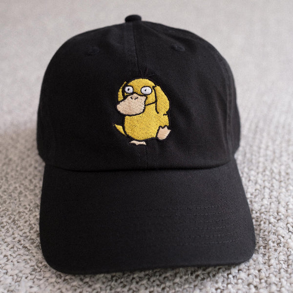 Psyduck Anime Embroidered Dad Hat