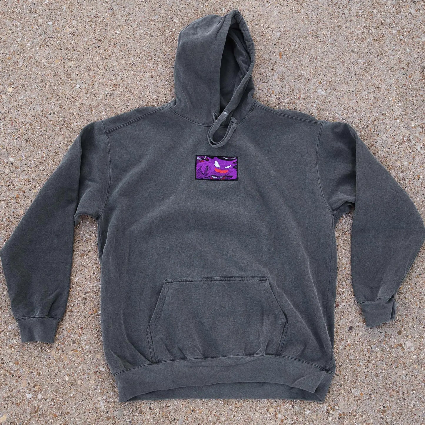 Haunter Ghost Type Embroidered Hoodie