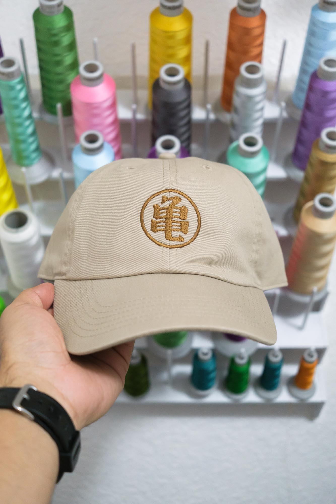 Kame Kanji Anime Embroidered Hat