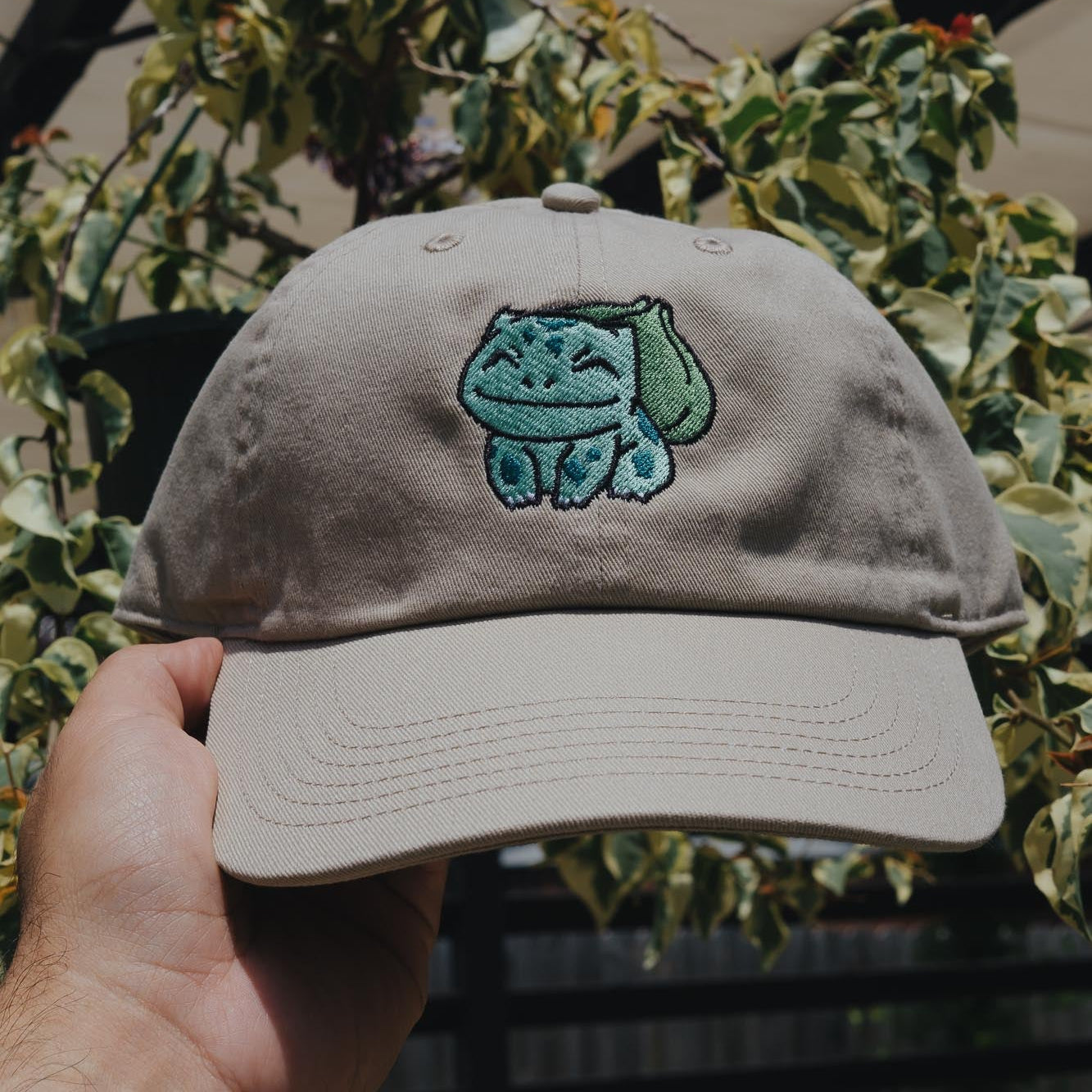 Bulbasaur Anime Embroidered Hat