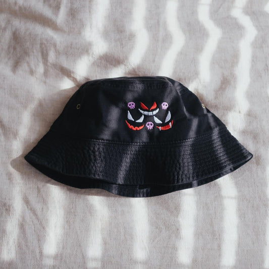 Lavender Town Anime Embroidered Bucket Hat