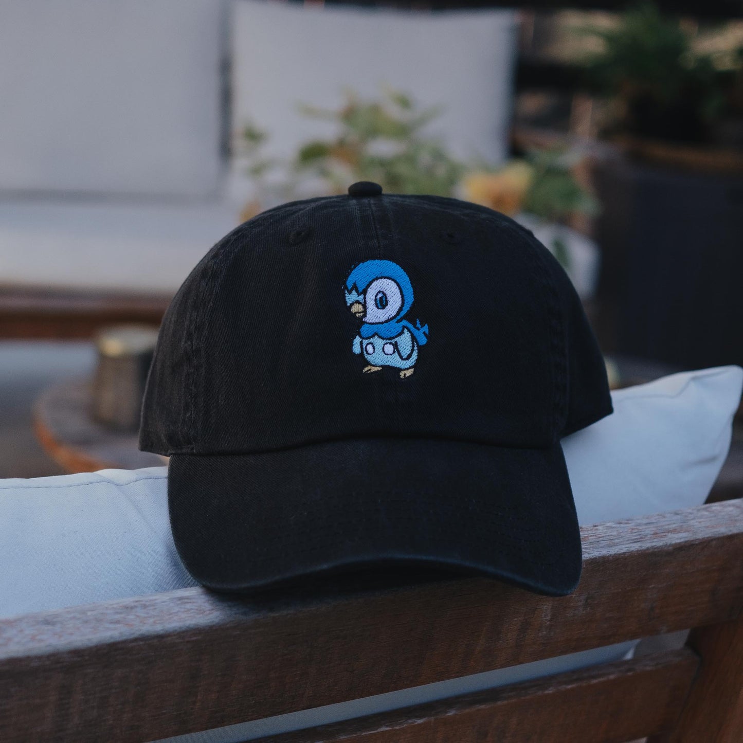 Piplup Anime Embroidered Hat