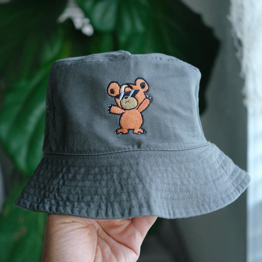 Teddiursa Anime Embroidered Bucket Hat