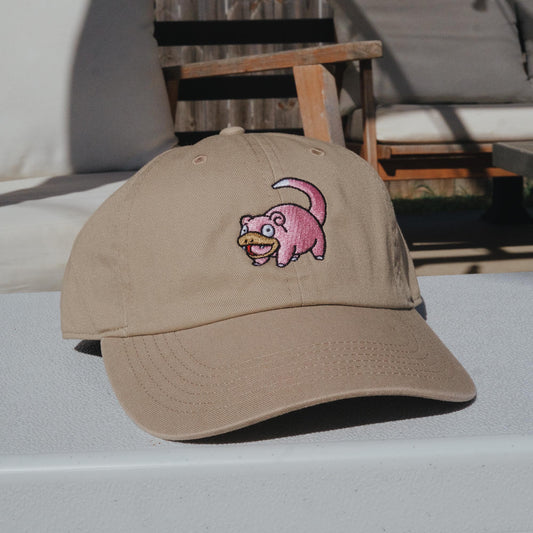 Slowpoke Anime Embroidered Hat