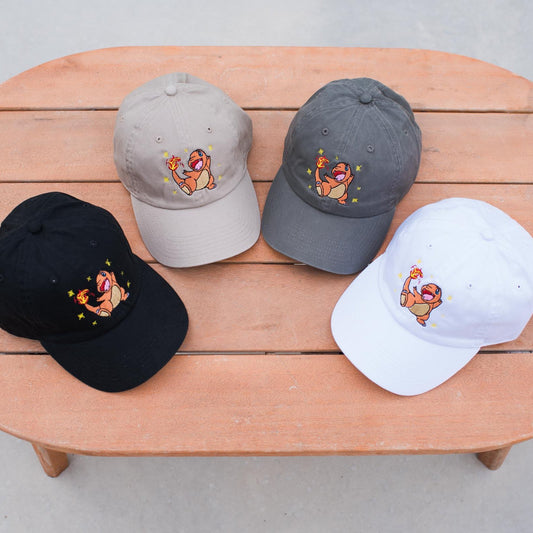 Charmander Anime Embroidered Hat