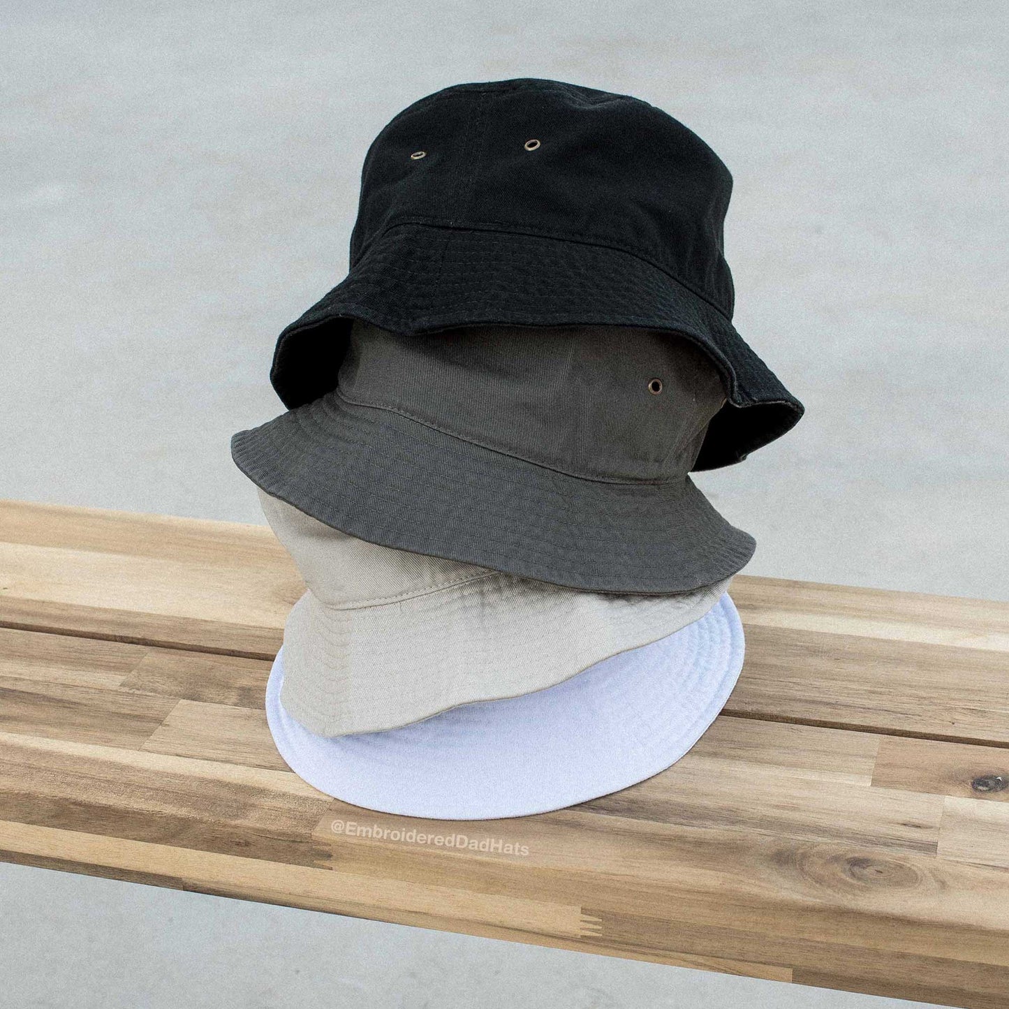 Lavender Town Anime Embroidered Bucket Hat