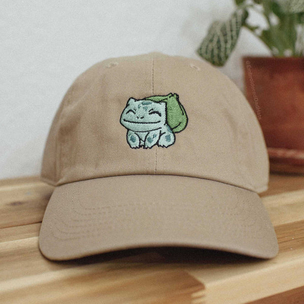 Bulbasaur Anime Embroidered Dad Hat