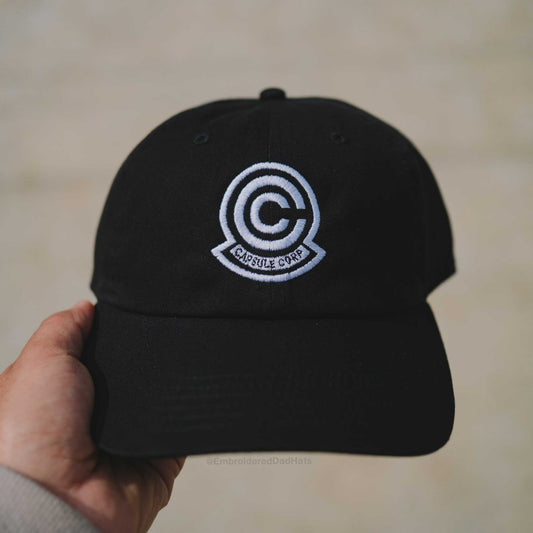 Capsule Corp Anime Embroidered Hat