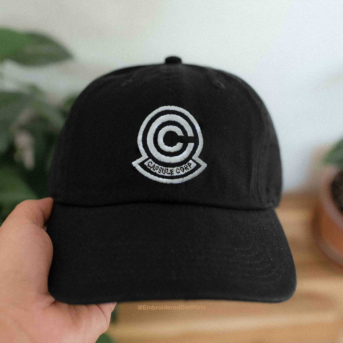 Capsule Corp Anime Embroidered Hat