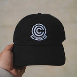 Capsule Corp Anime Embroidered Dad Hat