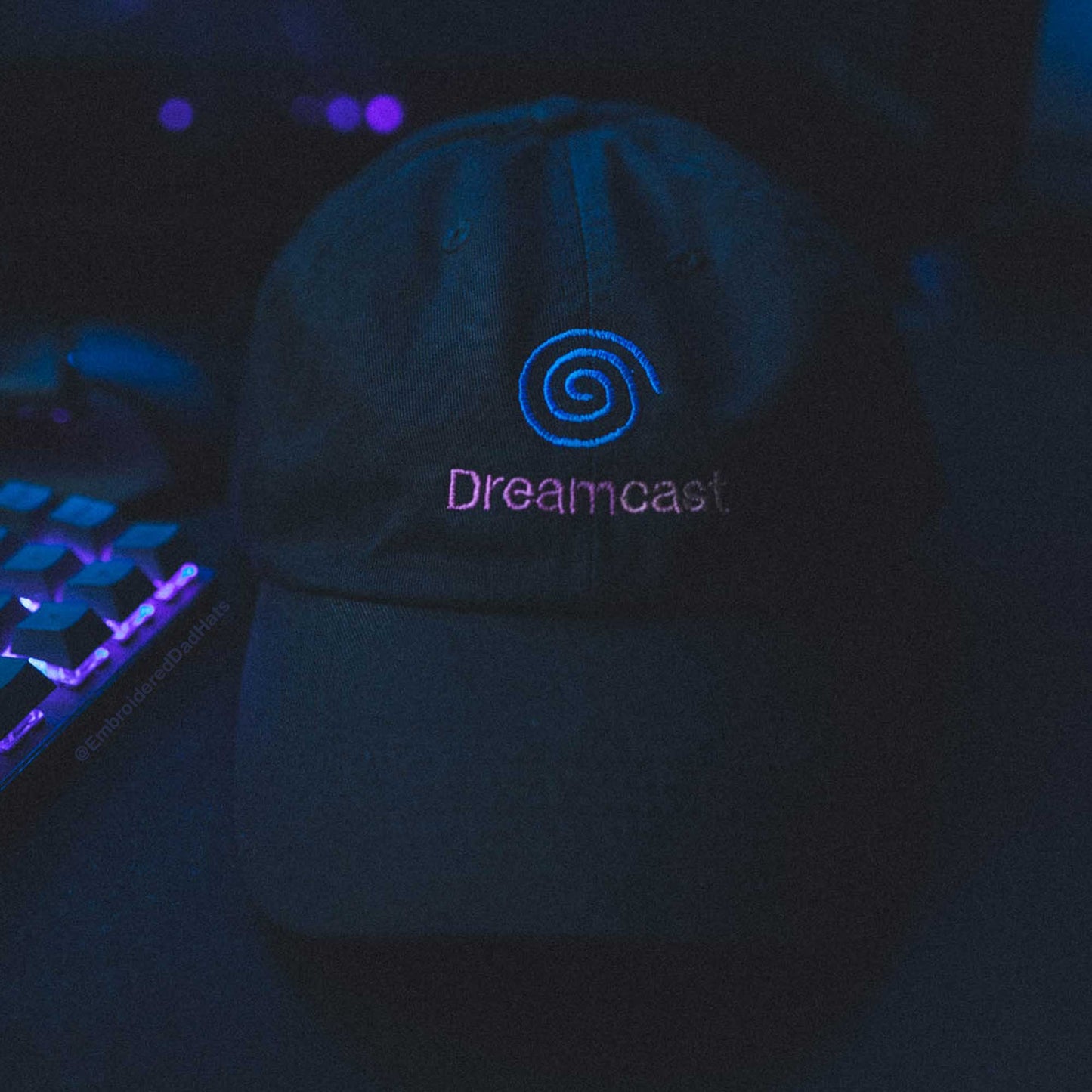 Dreamcast Vaporwave Retro Embroidered Hat
