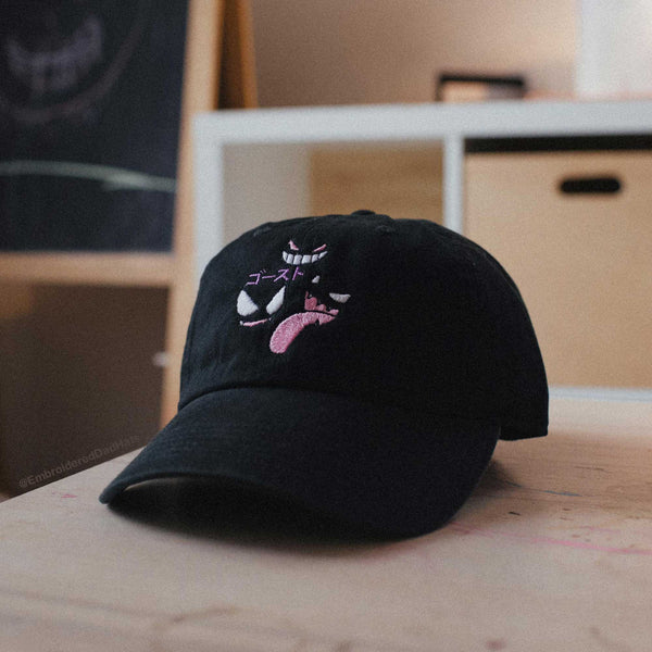 Ghost Type Anime Embroidered Dad Hat