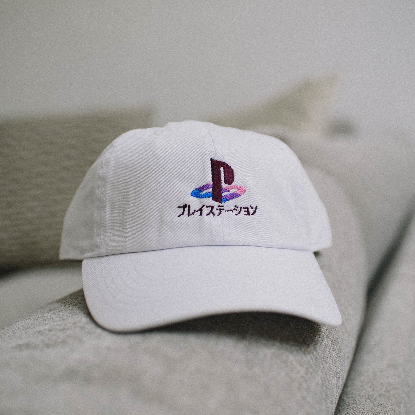 PS Vaporwave Retro Gaming Embroidered Hat