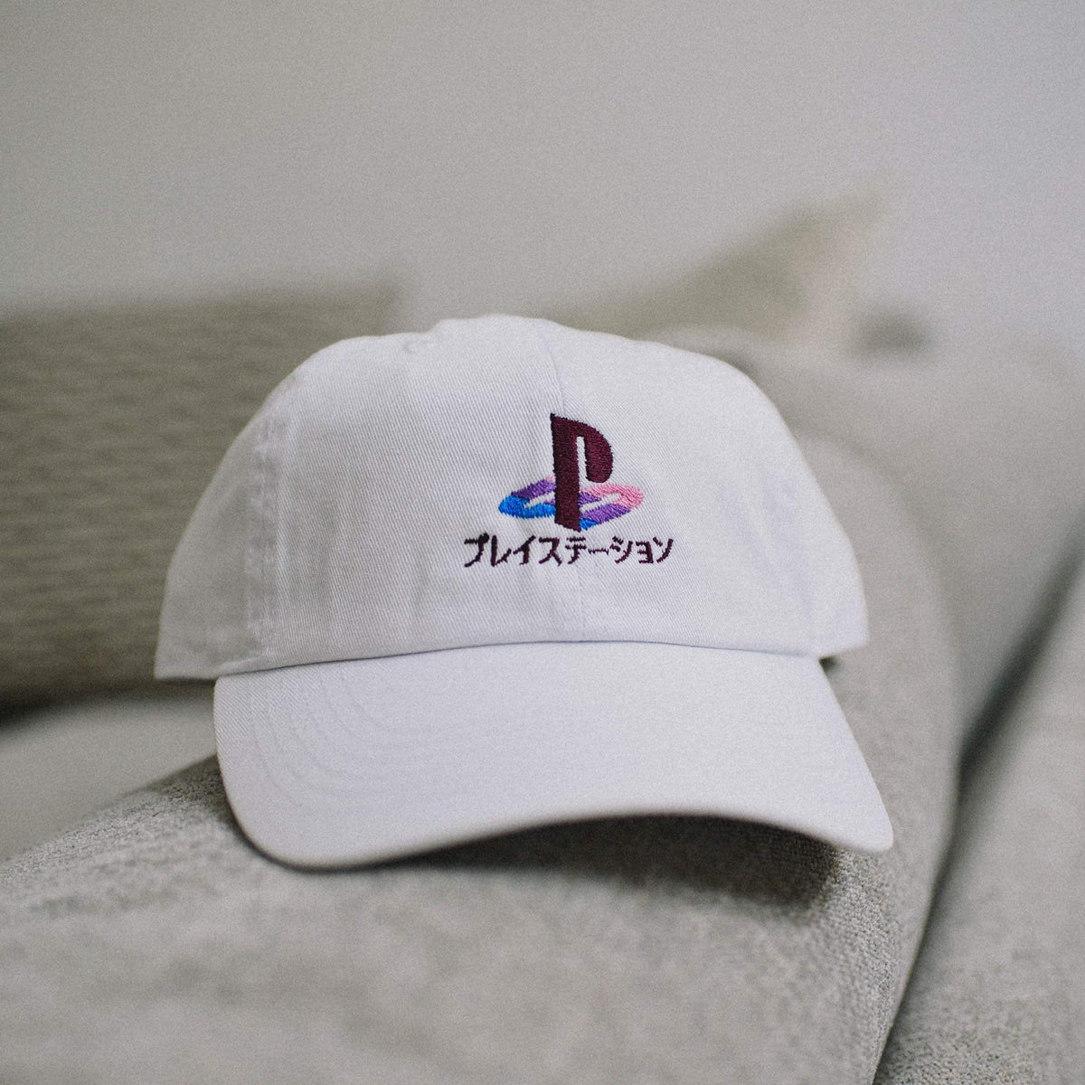 PS Vaporwave Retro Gaming Embroidered Hat