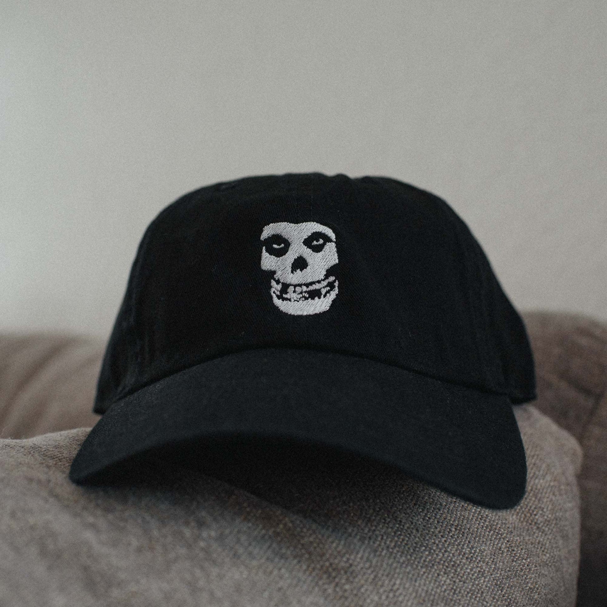 Crimson Ghost Embroidered Hat