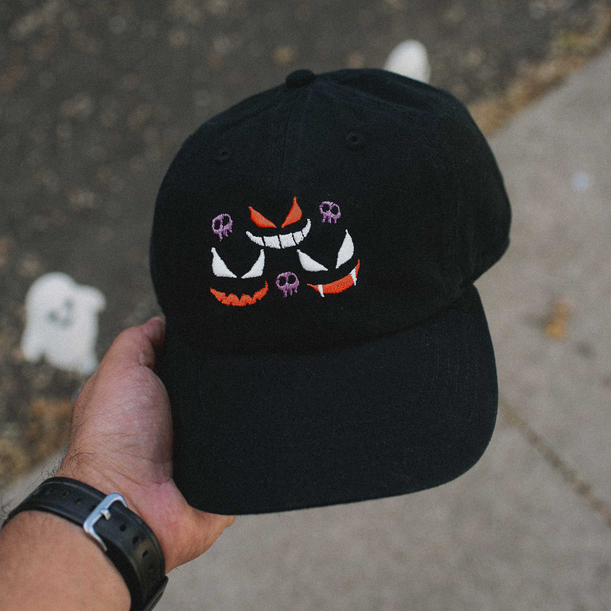 Lavender Town Embroidered Hat