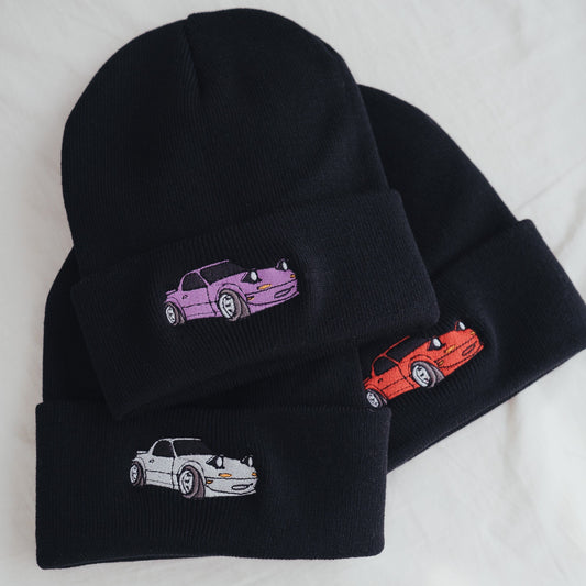 Mazda Miata JDM Car Embroidered Beanie