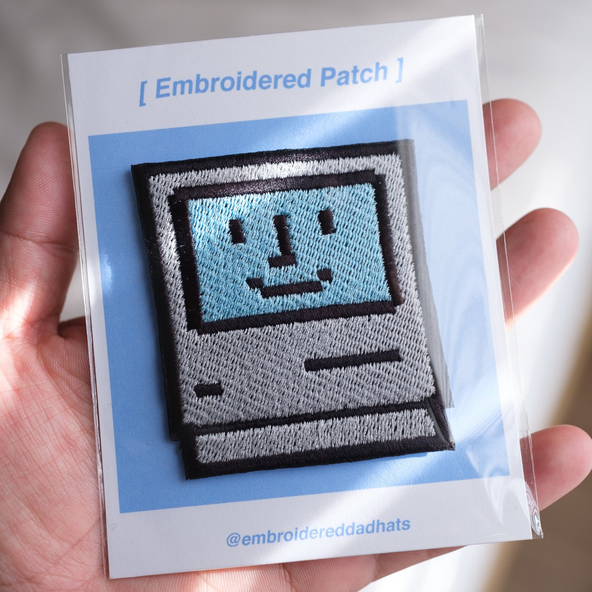 Macintosh Classic II Retro Computer Embroidered Patch
