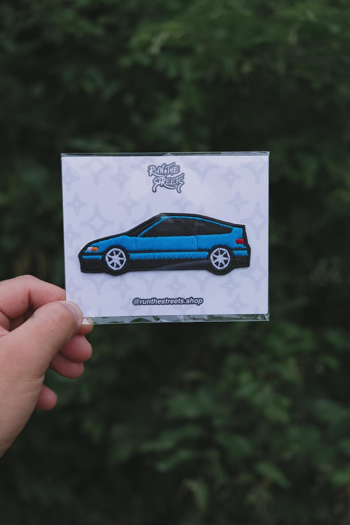 Honda CRX Si JDM Car Embroidered Patch