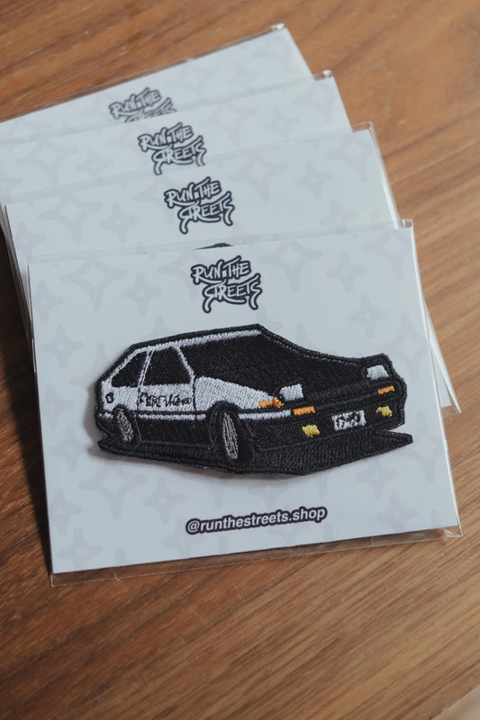 Toyota Corolla Trueno AE86 Anime JDM Car Embroidered Patch