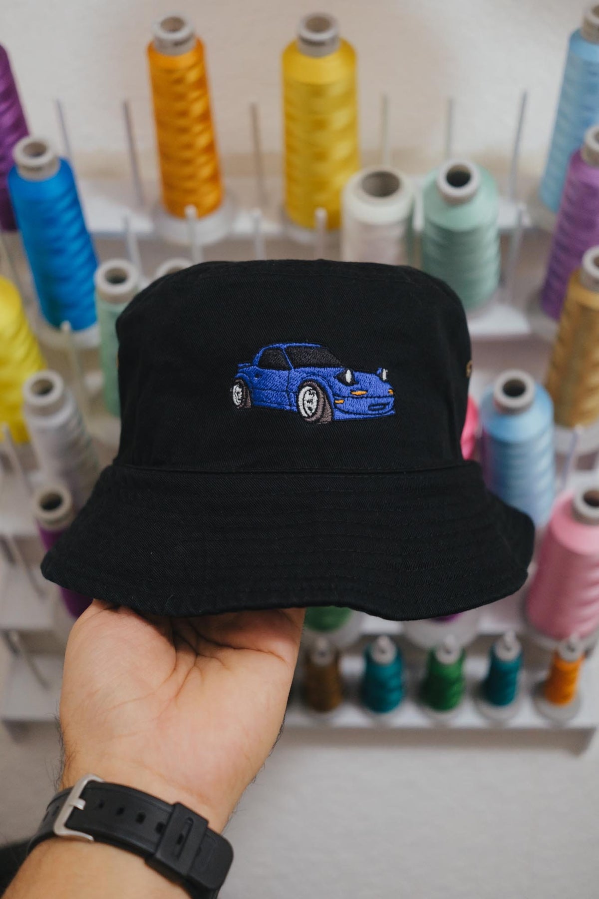 Mazda Miata JDM Car Embroidered Bucket Hat