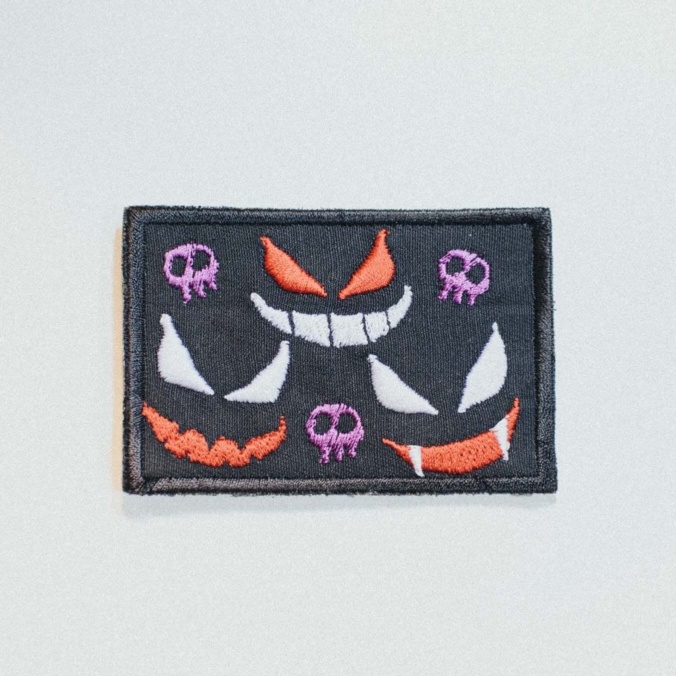 Ghost Type Town Anime Embroidered Patch