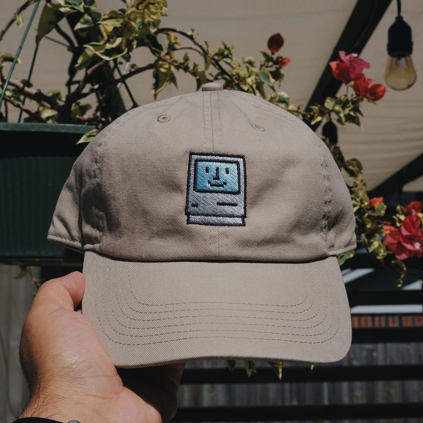 Classic Retro Computer Embroidered Hat
