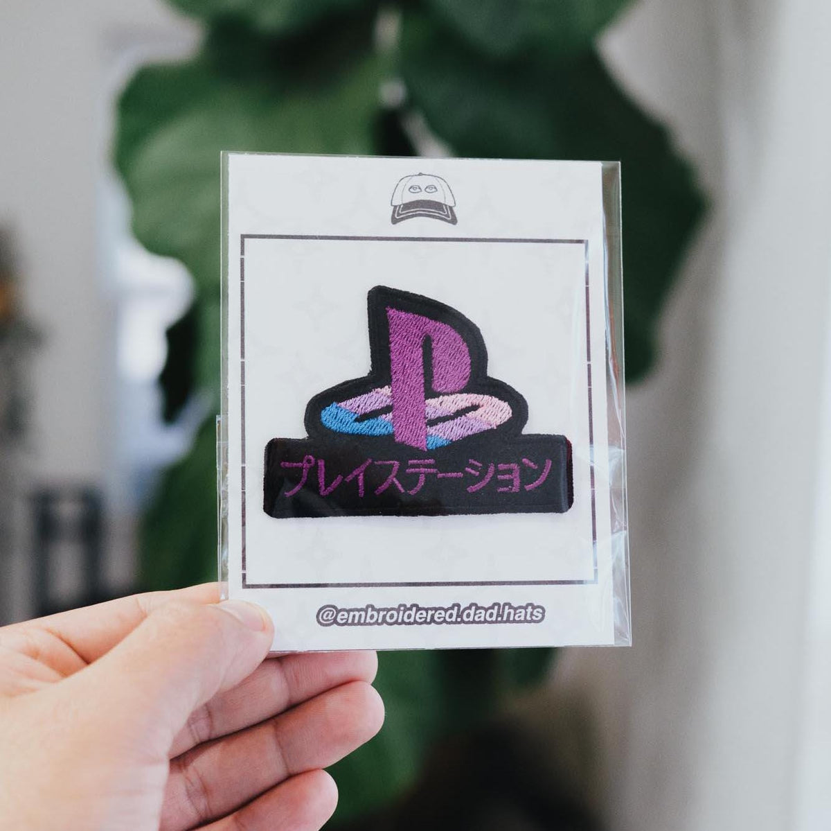 PS Vaporwave Retro Gaming Embroidered Patch