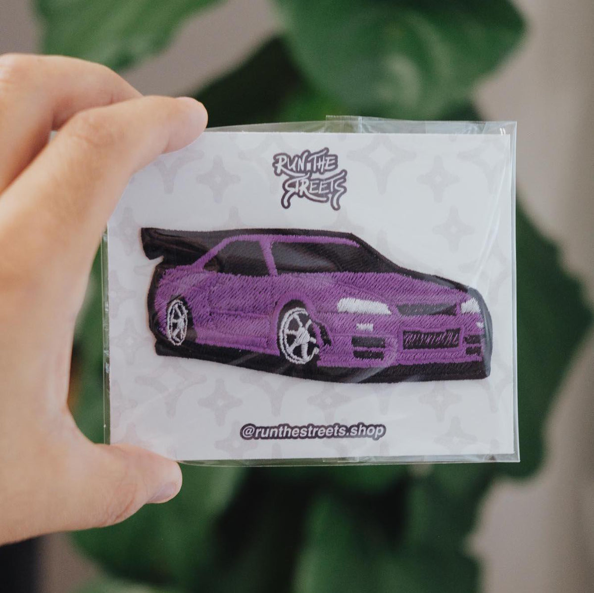 Custom Car Embroidered Patch