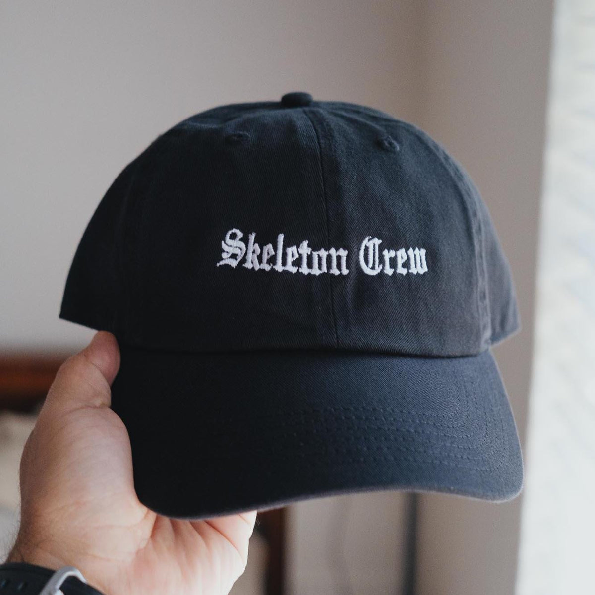 Skeleton Crew Spooky Embroidered Hat